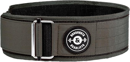 Weight Lifting Belt for Squats, Weightlifting Belt for Deadlifts - 4in Back Support for Bodybuilding | Powerlifting, Locking Metal Buckle, Weight Lifting Belts for Men - Quick Locking