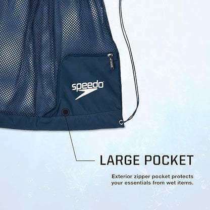 Speedo Drawstring Ventilator Mesh Equipment Bag
