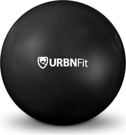 URBNFit Mini Exercise Ball 9” – Small Pilates & Yoga Stability Ball for Core Strength, Balance, Pregnancy & Physical Therapy – Anti-Burst Swiss Ball w/Quick Pump – Home, Office, Gym