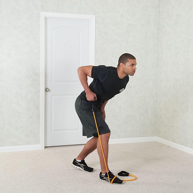 Black Mountain Products Single Resistance Band - Door Anchor and Starter Guide Included