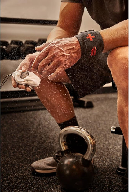 Harbinger Refillable Chalk Balls, Comes Full, Produces Less Dust Than Loose Chalk, Greatly Improves Grip For Weightlifting, Doing Gymnastics, Rope Climbing, and CrossFit