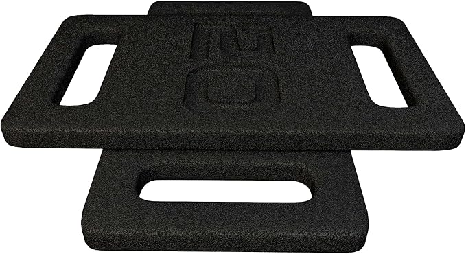 Fitvids Cast Iron Plate, Weighted Plate for Swings, Squat, Strength Training, Fitness Workout, and Home Exercises
