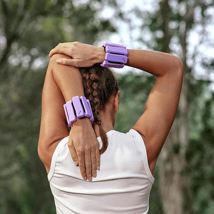 Sportneer Ankle & Wrist Weights Set of 2 (1LB/2LB Each) for Women Men Comfortable Arm Leg Weight for Pilates, Running, Walking, Workout, Yoga, Water Aerobics, Pool Exercises