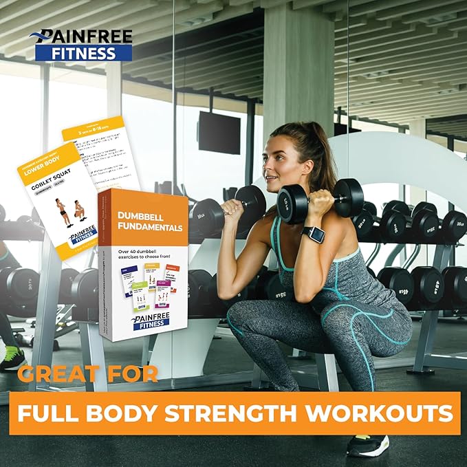 Exercise Flash Cards - Workout Cards Deck - Exercise Cards for Home Workouts Women & Men