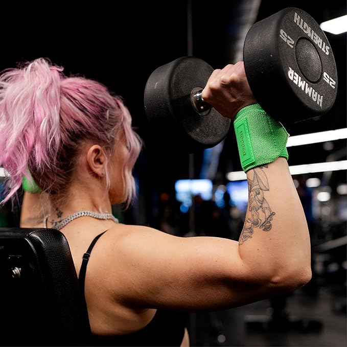 UPPPER Wrist Wraps for Weightlifting – 19" Lifting Wrist Support with Thumb Loop for Bench Press, Powerlifting, and Gym Workouts for Men & Women | Premium Fitness Gear