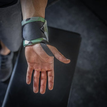 Iron Infidel Wrist Wraps for Weightlifting - 18" Heavy Duty Support for Working Out, Gym Accessories for Men - Use for Lifting, Crossfit, Fitness, Exercise, Bench Press, Powerlifting
