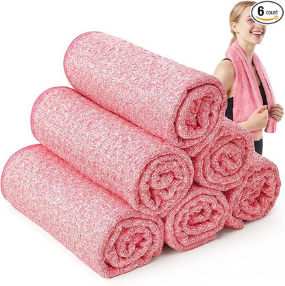 Microfiber Gym Towels for Showering Working Out Quick Dry Negative ions Large Middle Small Sizes Lightweight Gym Towel for Men Women Tennis Sports Towels for Body Hot Yoga Fitness Essentials