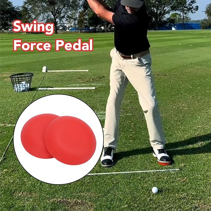 Swing Force Pedal Improve Balance Silicone Club Swing Force Plate for Golf Practice