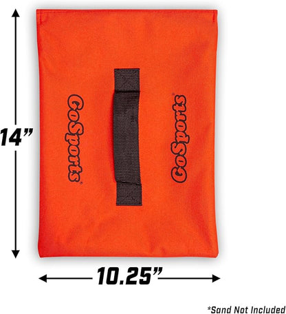 GoSports Sports Net Sandbags Set of 4 Weighted Anchors for Baseball Nets, Soccer Goals, Golf Nets, Football Nets, Hockey Nets and More