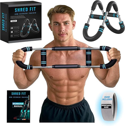 Twister Arm Trainer – Adjustable Forearm Strengthener – Exercise Equipment for Men & Women – Chest Workout Equipment – Portable Detachable –Home Workout Suspension Trainer – 40-90lb