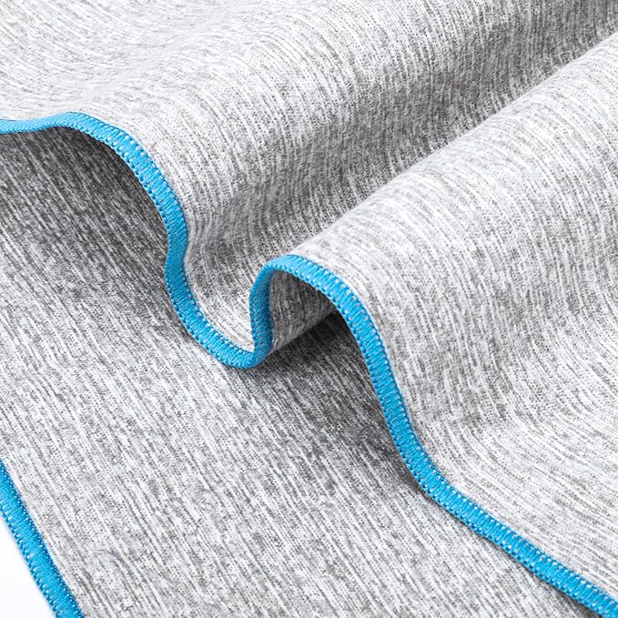 3 Pack Sweat Towel for Working Out Quick Dry Microfiber Gym Towels Men Women Fitness Exercise Tennis Weight Lifting Outdoor Cycling Hiking Fishing Towels(3 Pack(Grey))