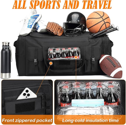 135L 37" Extra Large Duffle Bag for Men, Heavy Duty Sports Gym Equipment Travel Duffle Bag
