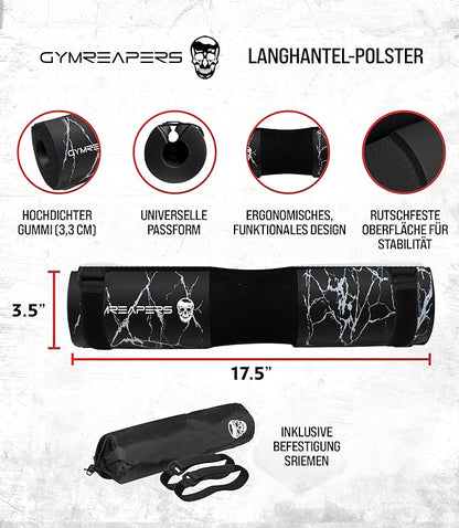 Gymreapers Barbell Squat Pad - Protective Bridge Pad For Hip Thrust, Squats, Lunges - Hip Support, Neck Protection For Bar