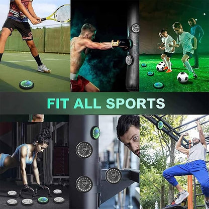 Reaction Training Light Lamp, Flash Reflex Reaction and Cognitive Training Kit, Speed Agility Response Equipment, for Sport, Fitness Coaches, Gyms