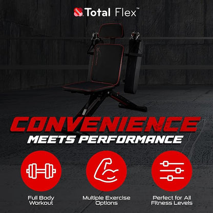 Total Flex Compact Design, Home Gym, Versitiale Exercises, Workout Equipment, Fitness Equipment