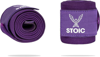Stoic Wrist Wraps Weightlifting, Powerlifting, Cross Training, Bodybuilding with Thumb Loop. for Gym Workout, Men and Women Weight Lifting and Strength Training