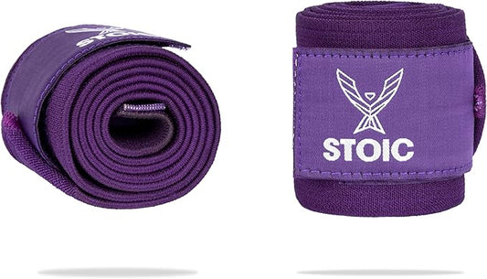 Stoic Wrist Wraps Weightlifting, Powerlifting, Cross Training, Bodybuilding with Thumb Loop. for Gym Workout, Men and Women Weight Lifting and Strength Training