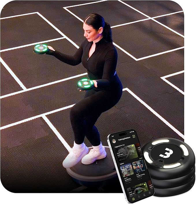Reaction Training Platform - Improves Reaction Time, Speed, Agility & Coordination for Athletes, Trainers, Physical Therapists - AI Powered Smart Training