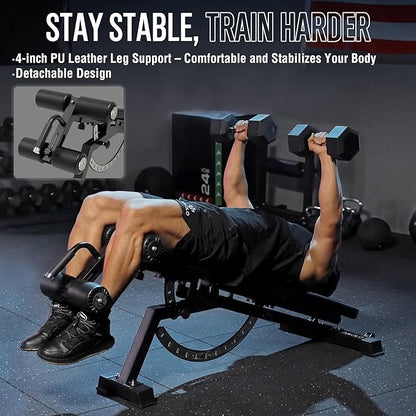 Mikolo Smith Machine with Weight Stack, Power Cage Home Gym System with LAT Pulldown & Cable Crossover, Multi-Functional Trainer with Dual Pulley System, Includes 10+ Free Attachments