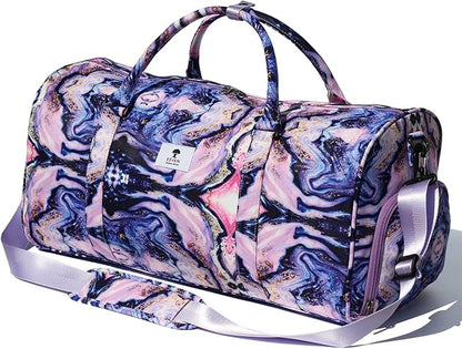 Original Floral Water Resistant Duffel Bag Gym bag Weekender Travel Bag for Gym Beach Travel Daily Bags