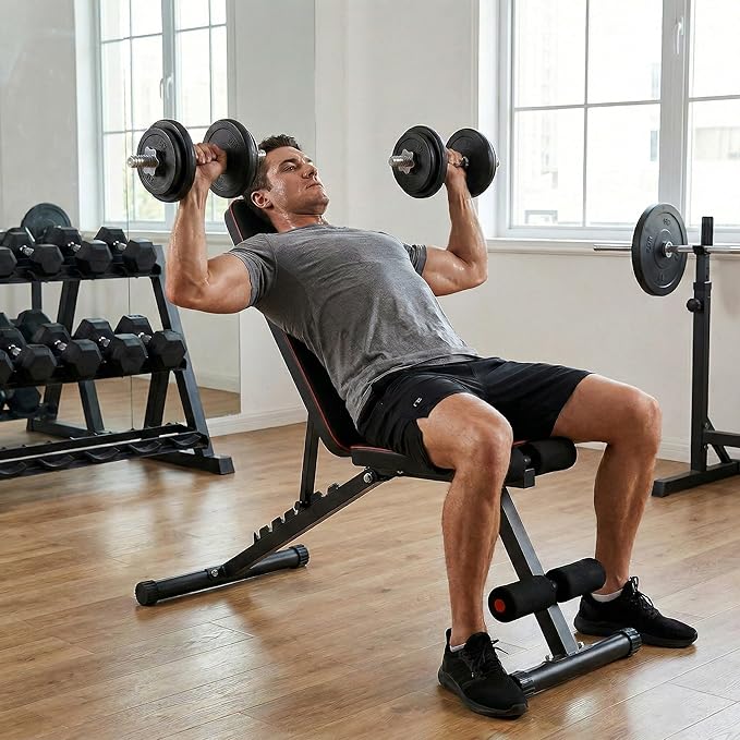 OPPSDECOR Smith Machine Power Rack for Home Gym - All-in-One Power Cage Squat Rack with LAT Pulldown, Cable Machine & Barbell Bar - Multi-Functional Strength Training Equipment