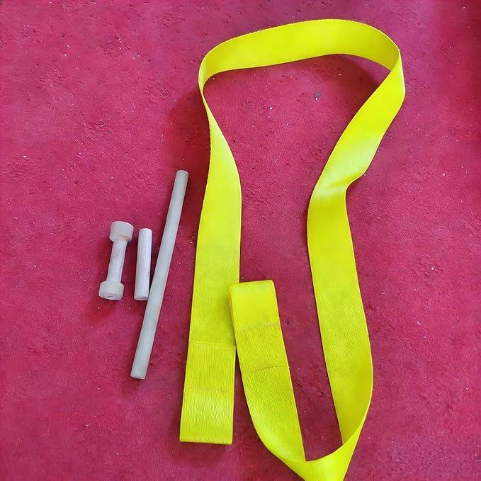 YIJU Webbing Strap Tape for Slackline Balance Board Wobble Board Parts for Concentration Workout Standing Desk Exercise Home Gym