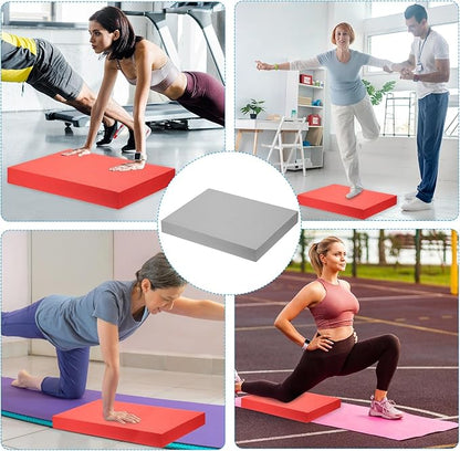 PATIKIL Balance Pad Non-Slip TPE Foam Pad Cushion Exercise Yoga Mat Knee Pad for Fitness Stability Core Training Stretching