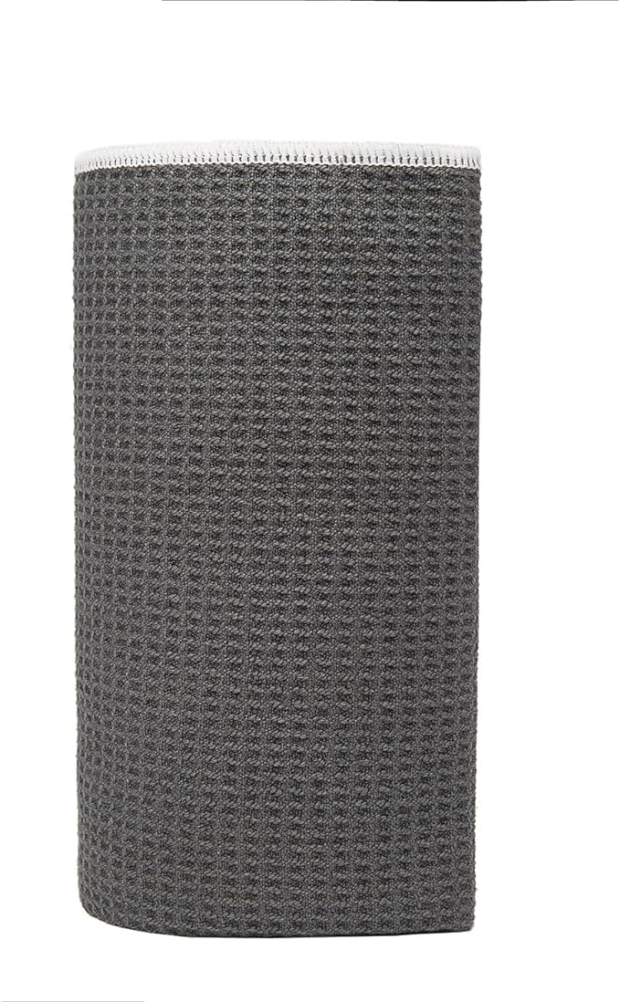 Shandali Hot Yoga Towel - Mat-Sized, Microfiber, Super Absorbent, Anti-Slip, Injury Free, 24" x 72" - Best Bikram Yoga Towel - Exercise, Fitness, Pilates Gear
