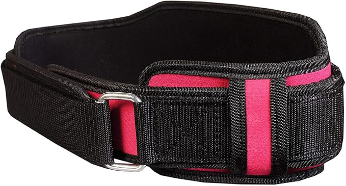 Neoprene Weight Lifting Belts Double Back Support Gym Workout Training Fitness