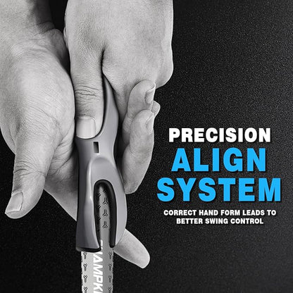 CHAMPKEY Professional Golf Grip Trainer - Perfect Golf Training Aid for Stable Swing and Proper Hand Positioning and Grip-Enhance Grip Strength and Precision
