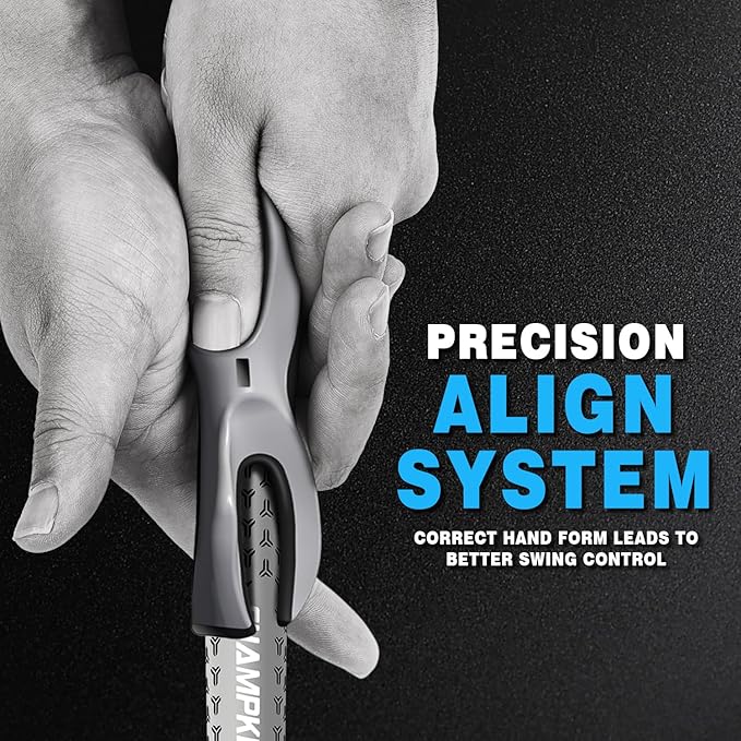 CHAMPKEY Professional Golf Grip Trainer - Perfect Golf Training Aid for Stable Swing and Proper Hand Positioning and Grip-Enhance Grip Strength and Precision