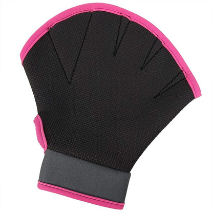 Flow Swimming Resistance Gloves - Webbed Gloves for Water Aerobics, Aquatic Fitness, and Swim Training