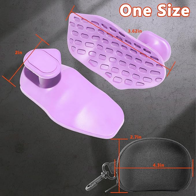 Silicone Gym Grips for Weight Lifting,Workout Gloves for Women Men Alternative,Anti Slip Gym Workout Grip,Rubber Gym Hand Grips-Weightlifting Grips Pad for Barbell,Pull Up,Ryptfit,Training