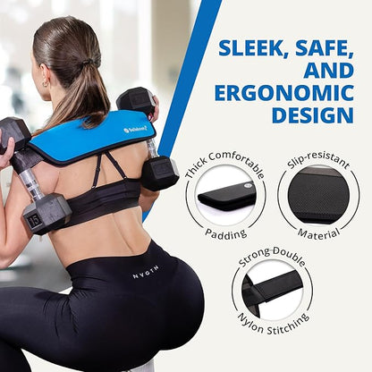 Bellabooty Premium Hip Thrust Belt - Adjustable Exercise Belt for Glutes & Squats, Hip Thrust Pad for Comfort, Versatile Gym Equipment for Home - Weightlifting Belt Support for Women
