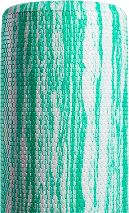 OPTP PRO-ROLLER Standard Density Foam Roller - Durable Roller for Back Massage, Deep Tissue Foam Roller Exercises, Stretching, Fitness, Yoga and Pilates - 36 Inches by 6 Inches, Green