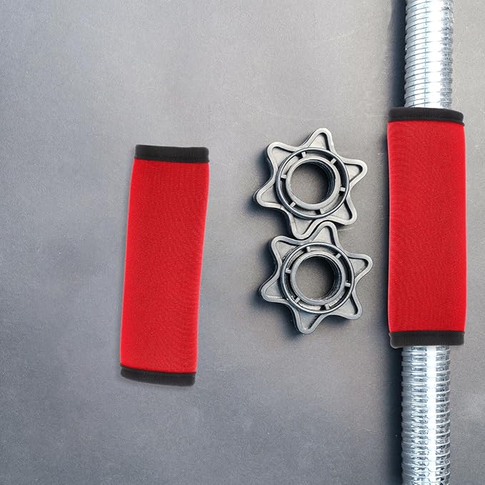 SUPVOX Barbell Grips, 2pcs Dumbbell Handles Bar Grips Detachable Horizontal Bars Cover Power Lifting Strength Training