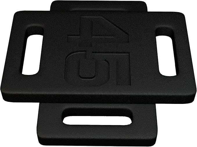 Fitvids Cast Iron Plate, Weighted Plate for Swings, Squat, Strength Training, Fitness Workout, and Home Exercises
