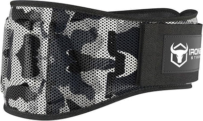Weightlifting Belt For Men and Women - 6 Inch Auto-Lock Weight Lifting Back Support, Workout Back Support for Lifting, Fitness, Cross Training and Powerlifitng