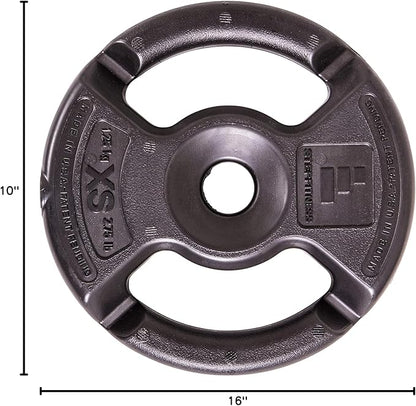 The Step Fitness Adjustable Dumbbell Set or Barbell Weight Set, 35-60 lbs, with Collars, and Weights