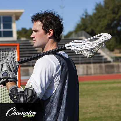 Champion Sports Lacrosse Balls – Official Size SEI Certified, Multi-Color Packs of 3, 6, or 12 for Practice & Games