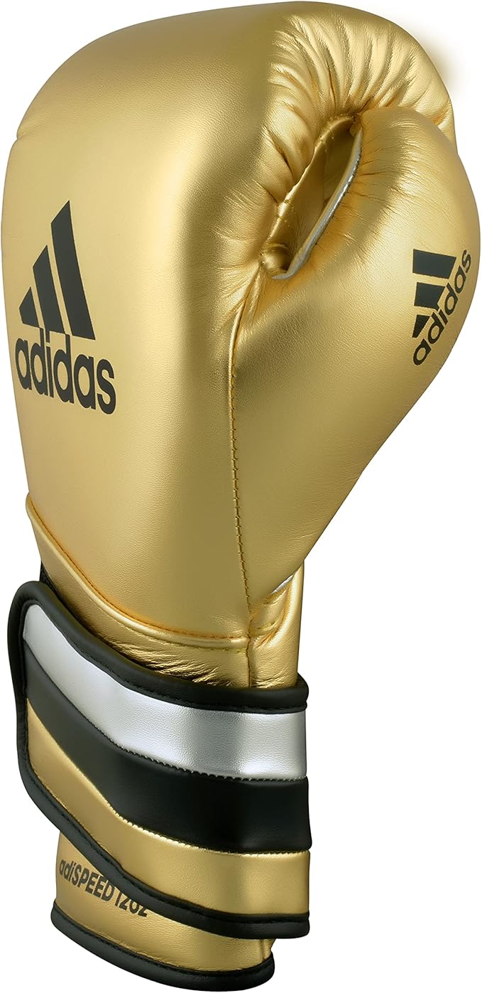adidas Adi-Speed 501 Pro Kickboxing & Boxing Gloves for Men & Women – Leather Training Gloves for Heavy Bag, Sparring & Fitness