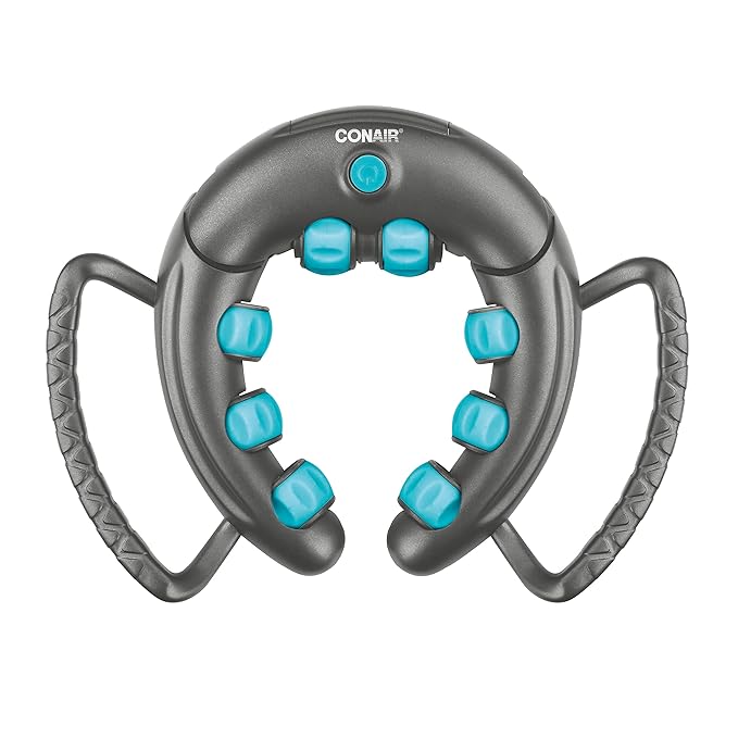 Conair Calf & Leg Massager. Calf Massager for Circulation and Pain Relief with Vibration and Rollers for Rejuvenating Achy Muscles and Post-Workout Pain Relief
