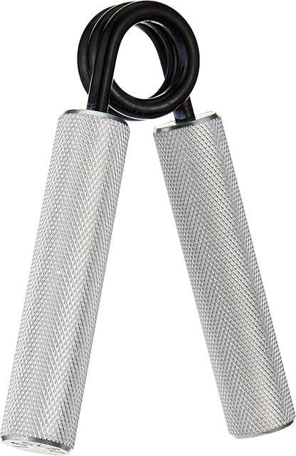 Grip Strengthener, 100 lb Silver Aluminum, Stainless Steel