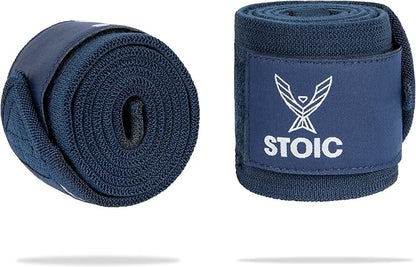 Stoic Wrist Wraps Weightlifting, Powerlifting, Cross Training, Bodybuilding with Thumb Loop. for Gym Workout, Men and Women Weight Lifting and Strength Training