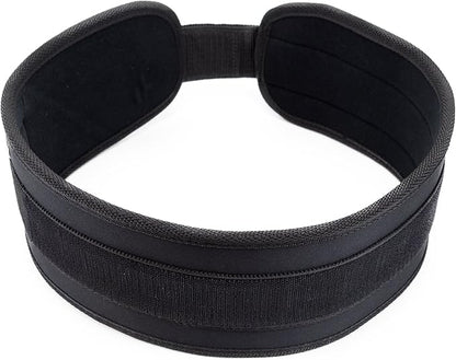 Crown Sporting Goods Neoprene Weight Lifting Belt – Strength Training Fitness Equipment, Great for Squatting, Deadlifts, & Power Lifting with Adjustable Strap