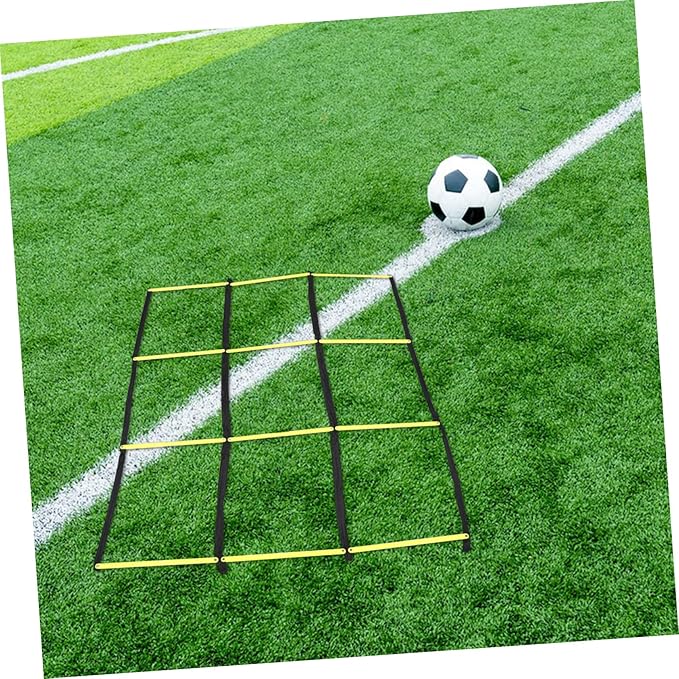 Portable Foldable Agility Ladder for Soccer and Football Training Lightweight Sports Ladder for Speed Footwork and Coordination Drills Versatile Multi-Sport Exercise Equipment for