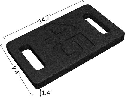 Fitvids Cast Iron Plate, Weighted Plate for Swings, Squat, Strength Training, Fitness Workout, and Home Exercises