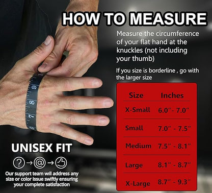 FITNESS FORCE Breathable Workout Gloves for Men and Women, Padded Weight Lifting Gloves with Full Palm Protection for Grip, Exercise, Cycling, Gym, Fitness Training