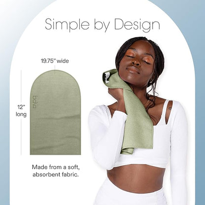 Bala Mini Sweat Towels for Gym, Sage - Cooling & Sweat Absorbing Gym Towels for Athletic Sports, Yoga, Pilates & Exercise - Home Workout Essentials for Women & Men - Soft, Quick Dry Fitness Rags