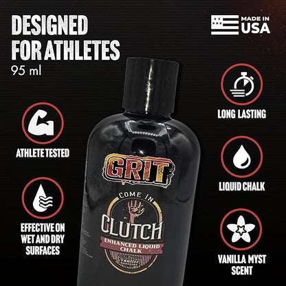 STYK Vaulter Magazine - Enhanced Liquid Chalk, No Mess, Work Out Chalk, Grip Boost, for Weightlifting, Gymnastics, Rock Climbing, Bodybuilding, Pole Vault, Crossfit, and More, Liquid Hand Chalk
